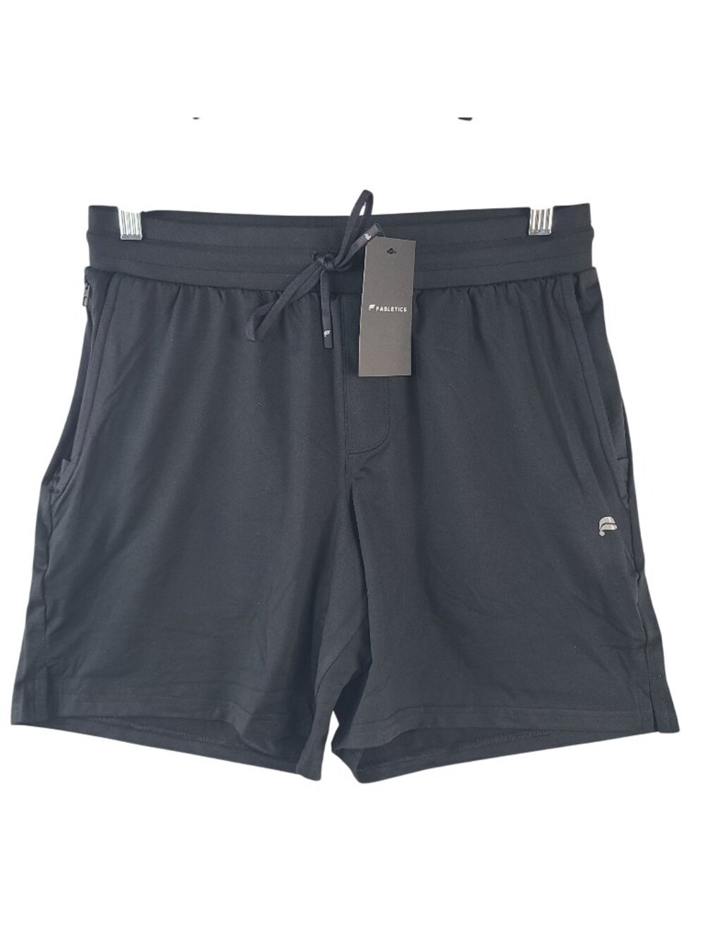 NEW Fabletics Men's Cloud Jersey Shorts Black Size Medium
